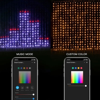 Smart LED Curtain Lights