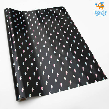 Lightning Flash Gift Wrapping Paper Roll