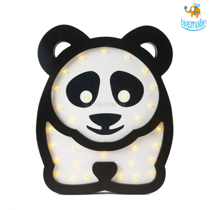 Panda Wooden LED Lamp