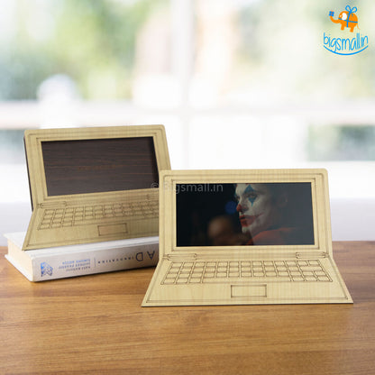 Wooden Computer Phone Holder