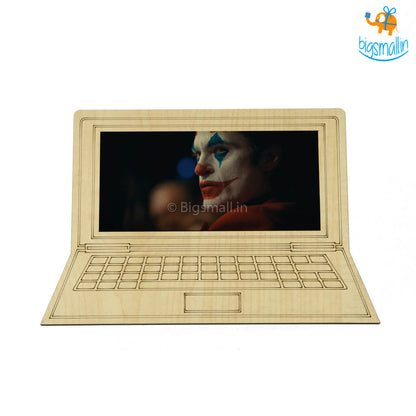 Wooden Computer Phone Holder
